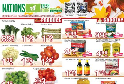 Nations Fresh Foods (Hamilton) Flyer November 6 to 12