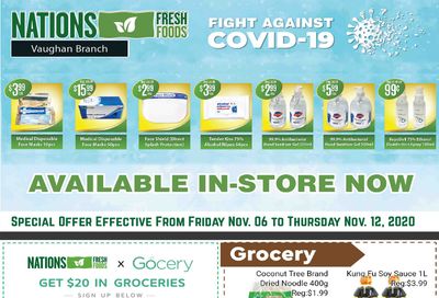 Nations Fresh Foods (Vaughan) Flyer November 6 to 12