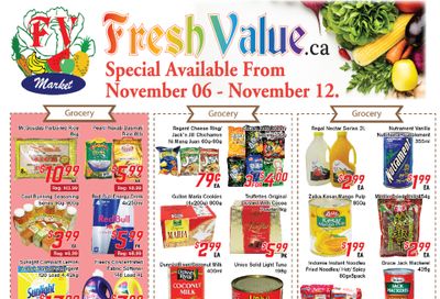 Fresh Value Flyer November 6 to 12