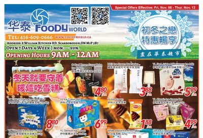 Foody World Flyer November 6 to 12
