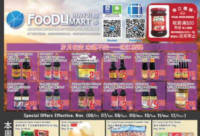 FoodyMart (HWY7) Flyer November 6 to 12