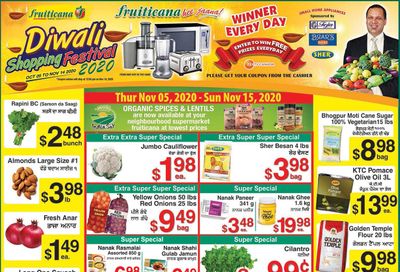 Fruiticana (Calgary) Flyer November 5 to 15