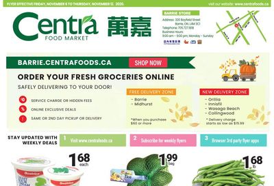 Centra Foods (Barrie) Flyer November 6 to 12