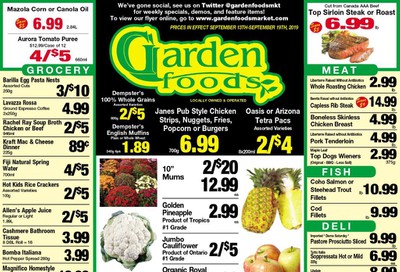 Garden Foods Flyer September 13 to 19
