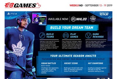 EB Games Flyer September 13 to 19