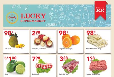 Lucky Supermarket (Winnipeg) Flyer November 6 to 12