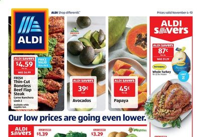 ALDI Weekly Ad Flyer November 4 to November 10