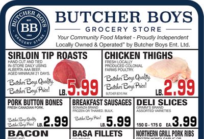 Butcher Boys Grocery Store Flyer November 6 to 12