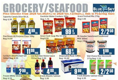 Blue Sky Supermarket (Pickering) Flyer November 6 to 12