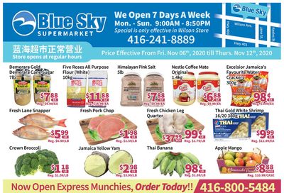 Blue Sky Supermarket (North York) Flyer November 6 to 12