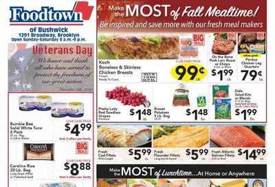 Foodtown (NJ, NY, PA) Weekly Ad Flyer November 6 to November 12