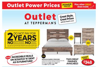 Outlet at Tepperman's Flyer November 6 to 12