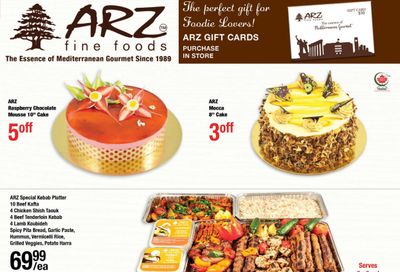 Arz Fine Foods Flyer November 6 to 12