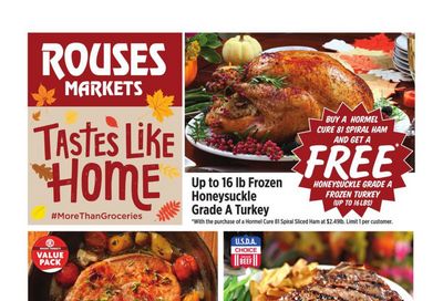 Rouses Markets Weekly Ad Flyer November 4 to November 10, 2020