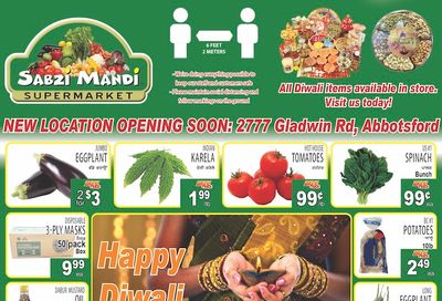 Sabzi Mandi Supermarket Flyer November 6 to 11