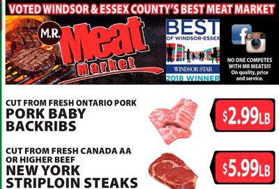 M.R. Meat Market Flyer September 14 to 21