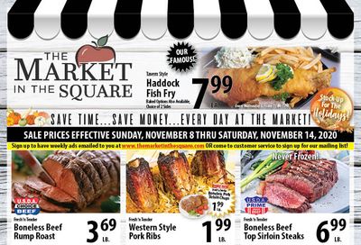 Market In The Square Weekly Ad Flyer November 8 to November 14