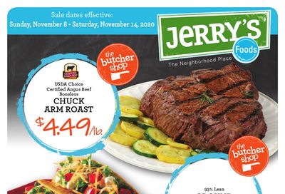 Jerry's Food Weekly Ad Flyer November 8 to November 14