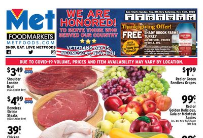 Met Foodmarkets Weekly Ad Flyer November 8 to November 14