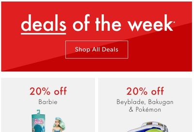 Chapters Indigo Online Deals of the Week November 9 to 15