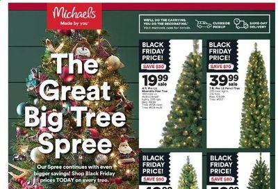 Michaels Weekly Ad Flyer November 8 to November 14