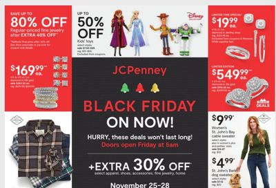 JCPenney Weekly Ad Flyer November 25 to November 28