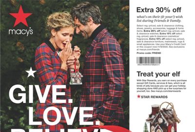 Macy's Weekly Ad Flyer October 26 to November 9