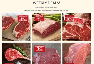 Robert's Fresh and Boxed Meats Flyer November 9 to 15