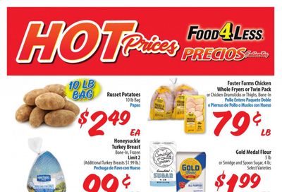 Food 4 Less (CA) Weekly Ad Flyer November 11 to November 17