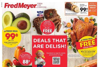 Fred Meyer (DC, DE, NJ, NY, PA, VA) Weekly Ad Flyer November 11 to November 17