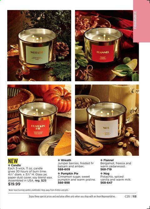 Avon Weekly Ad Flyer November 10 to November 23