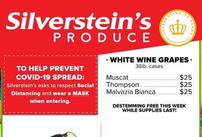Silverstein's Produce Flyer November 10 to 14