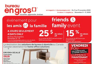 Bureau En Gros Flyer November 11 to 17