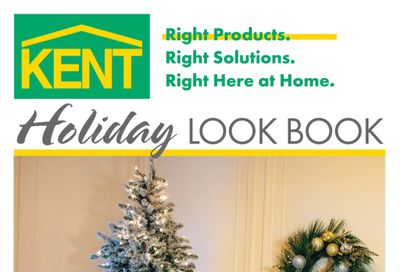 Kent Building Supplies Holiday LookBook November 12 to December 26