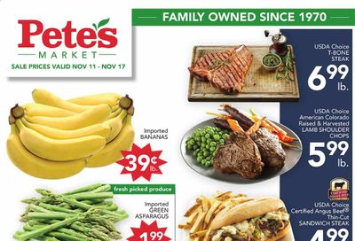 Pete's Fresh Market (IL) Weekly Ad Flyer November 11 to November 17
