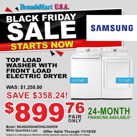 Brandsmart USA Weekly Ad Flyer November 11 to November 15