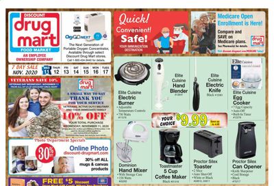 Discount Drug Mart (OH) Weekly Ad Flyer November 11 to November 17