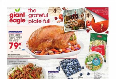 Giant Eagle (IN, MD, OH, PA, WV) Weekly Ad Flyer November 12 to November 18