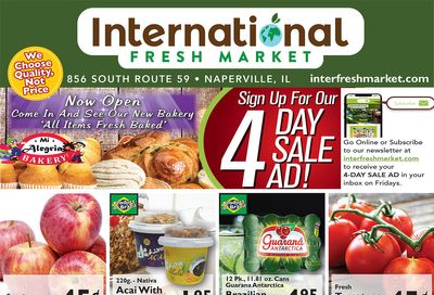 International Fresh Market Weekly Ad Flyer November 11 to November 17, 2020