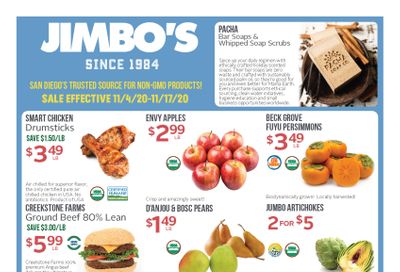 Jimbo's Weekly Ad Flyer November 11 to November 17, 2020