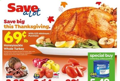 Save a Lot Weekly Ad Flyer November 11 to November 17