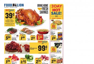 Food Lion (KY) Weekly Ad Flyer November 11 to November 17