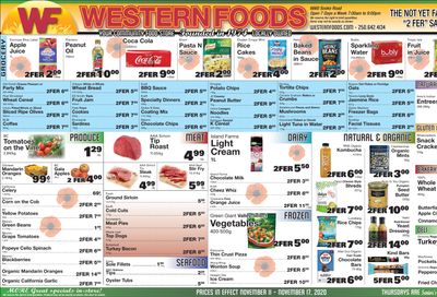 Western Foods Flyer November 11 to 17