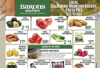 Barons Market Weekly Ad Flyer November 11 to November 17, 2020