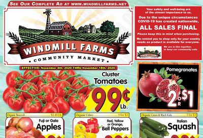 Windmill Farms Weekly Ad Flyer November 11 to November 17, 2020