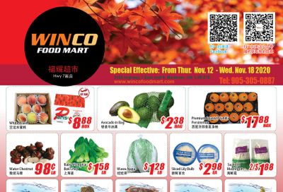 WinCo Food Mart (HWY 7) Flyer November 12 to 18