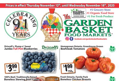 The Garden Basket Flyer November 12 to 18