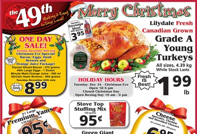 The 49th Parallel Grocery Flyer December 19 to 24