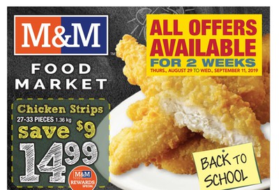M&M Food Market (Manitoba) Flyer August 29 to September 11
