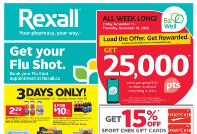 Rexall (West) Flyer November 13 to 19